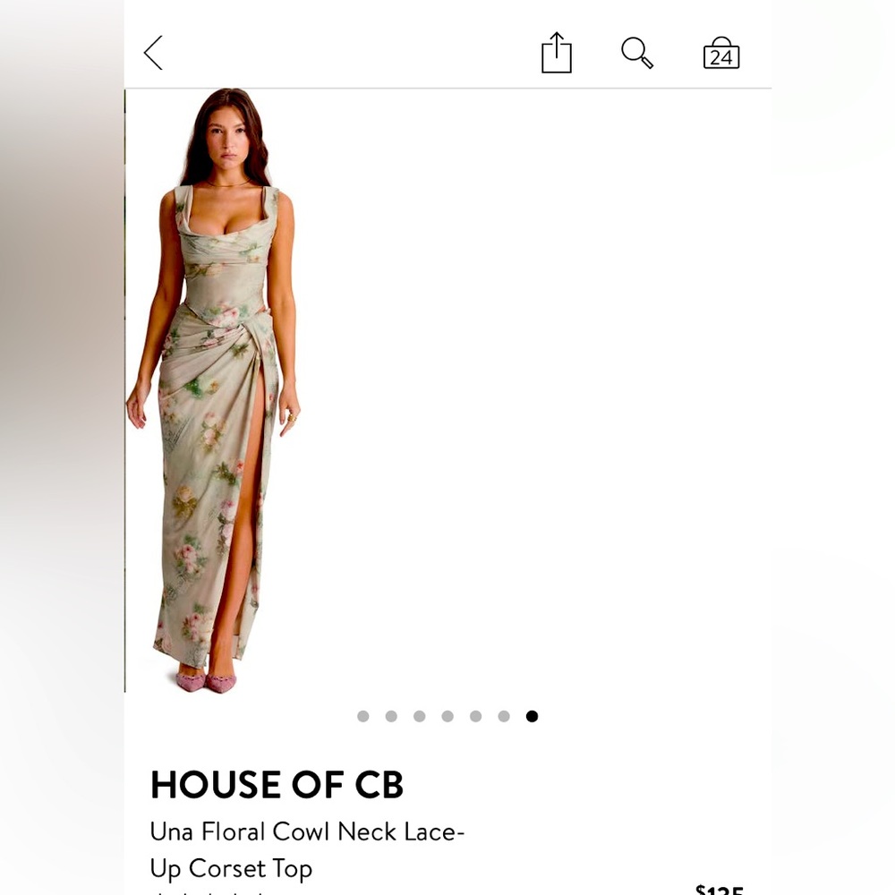 ISO - House of CB Una Floral Skirt and Top!